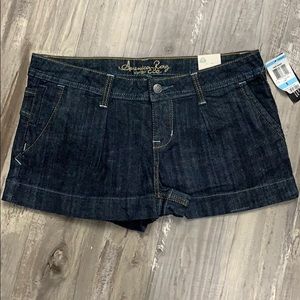 American rag jean shorts dark wash size 5